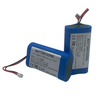 18650 7,4 V Lithiumbatterie 3500 mAh Akkupack Lautsprecher Lautsprecher Schutzplatine