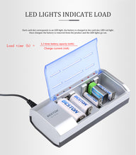 D C AA AAA 9V Beston multi-funktion C821BW universal Smart  akku Ladegerät