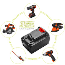 4.5Ah 20V Li-Ion Akku für Black&Decker LBXR20 LBXR20-OPE LB20 LBX20 LBX4020