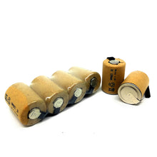 10 Stück 4/5SC 1,2 V 1200 mAh Akku Sub C Ni-CD-Zelle mit Schweißlaschen