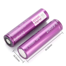 2 Stücke 18650 3,7V 3500mAh Li-Ionen Batterie wiederaufladbar für Power Bank Taschenlampe Lithium Akkupack