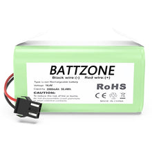 14,4 V 3500mAh Li-Ion Ersatzakku Für Tesvor Tesworth X500