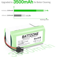 14,4 V 3500mAh Li-Ion Ersatzakku Für Tesvor Tesworth X500