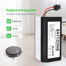 14,4 V 3500mAh Li-Ion Ersatzakku für Robovac 11 11s 12 15c 30 35c