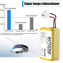 14,4 V 2600mAh Li-Ion Ersatzakku Für Cobos Dibo N79, Dibo N79S, Dibo DN622