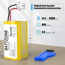 14,4 V 2600mAh Li-Ion Ersatzakku Für Cobos Dibo N79, Dibo N79S, Dibo DN622