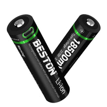 3,7 V 21700 Typ-C Wiederaufladbare Li-Ion-Beston-Batterie 5000 mAh Lithium-Batterien für Taschenlampe