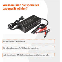 Smart Schnellladung 14.6V 20A Batterie ladegerät für 12.8v LiFePO4 Akku