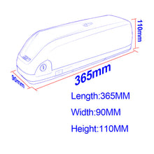 EU Lagerhaus 36V 13Ah Batterie S039-3 lithium-ionen Hailong Ebike mit BMS USB für 750W 1000W Motor Notfall backup Motor