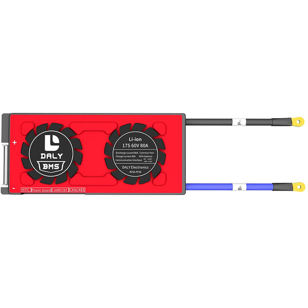 Daly smart bms Li-ion 17S 60V 80A bluetooth 19 66 150