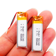 4 Stück 3,7 V 200 mAh 501240 Lithium Polymer Lithium Batterie GPS Bluetooth Headset MP3 MP4