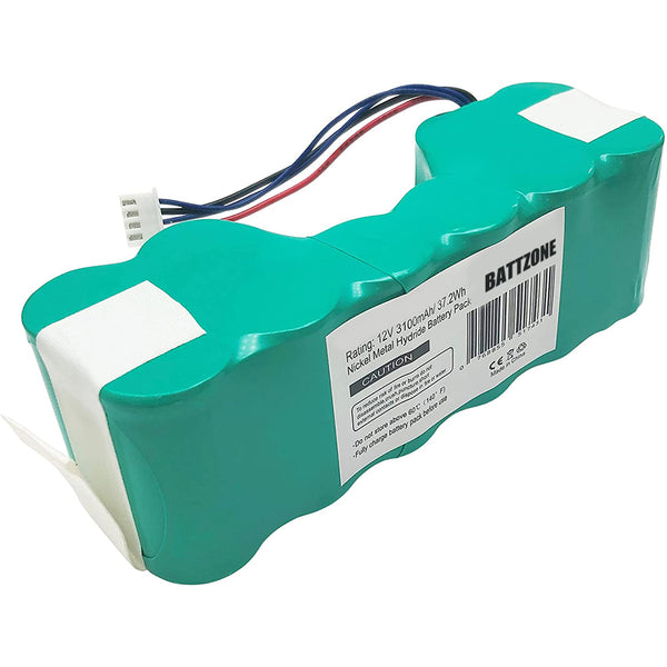 12V 3100mAh Akku kompatibel für Ecovacs Kehrroboter DM88, DD35, DE33, DE35, DG716, DG710, OZMO 610, 901, 902, DD46.11. 12V 3100mAh