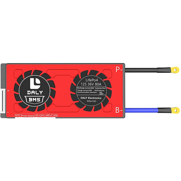 Daly smart Lifepo4 bms 12S 36V 80A bluetooth 19 66 150