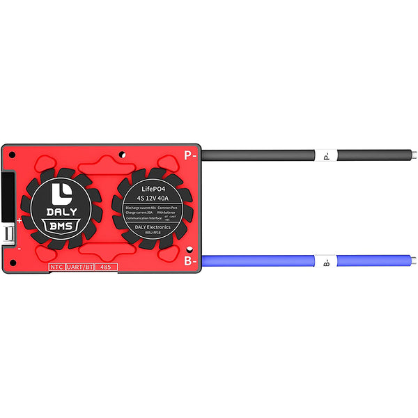 Daly BMS LiFePO4 BMS 4S 12V 40A separate Lithiumbatterie BMS