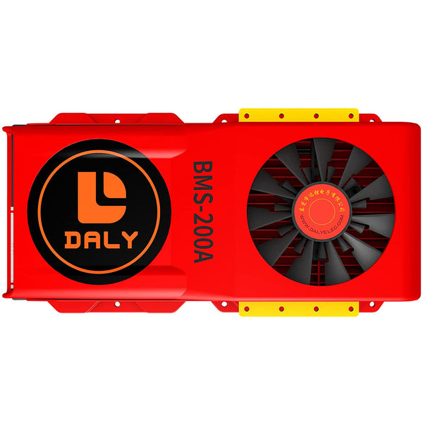 Daly smart bms Li-ion  17S 60V 200A  bluetooth BMS FAN board 52 130 235