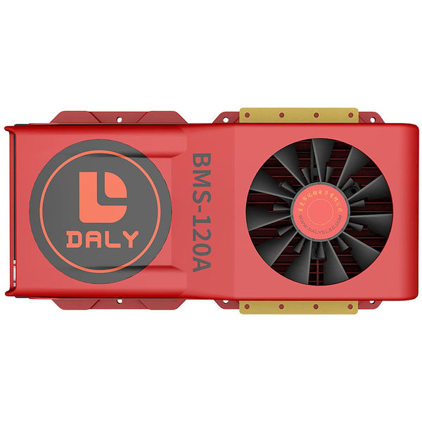 Daly smart bms Lifepo4 8S 24V 120A fan  bluetooth BMS board 50 120 209