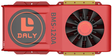 Daly smart bms Lifepo 4S 12V 120A FAN bluetooth BMS board 50120209