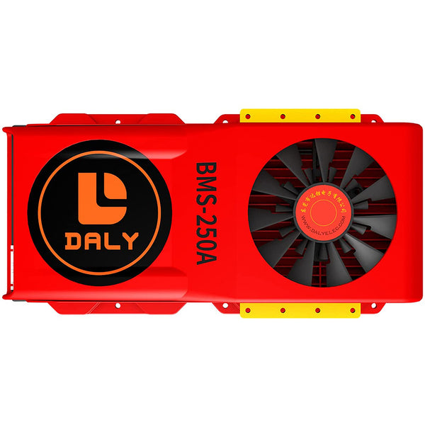 Daly smart bms Li-ion 10S 36V 250A with Fan bluetooth 52 130 235