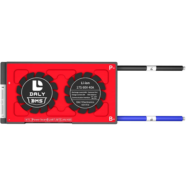 Daly smart bms Li-ion  17S 60V 40A  bluetooth BMS board18 66 128