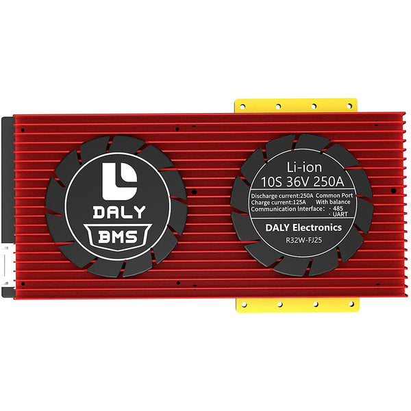 Daly smart bms Li-ion 10S 36V 250A bluetooth 32 130 221