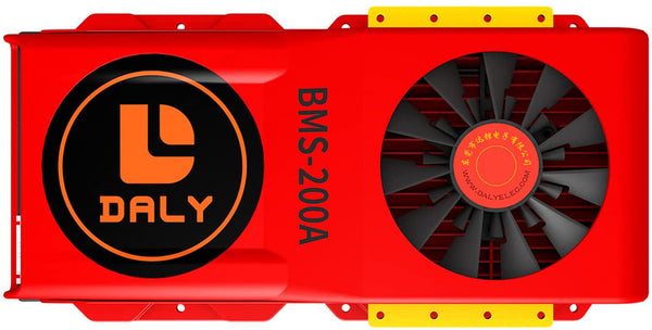 Daly smart bms Lifepo4 8S 24V 200A fan bluetooth 52 130 235