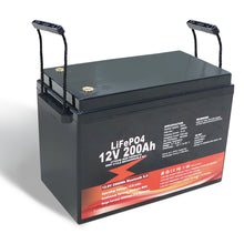 2 x 12V 200Ah LiFePO4 Lithium Eisen Akku für Batterie Wechselrichter Auto Wohnmobil Solarsystem