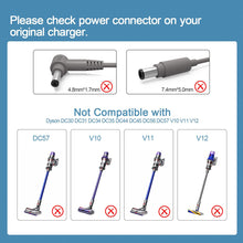 21.6V AC-Ladegerät Ersatz für Dyson V8 V7 V6 Akku-Staubsauger Netzteil Adapter