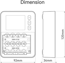 ISDT C4 EVO Batterieladegerät Akku Schnellladen  TYPE-C QC 3.0 LiHv- und LiFePO4 18650 18700 26650 wiederaufladbare Batterien