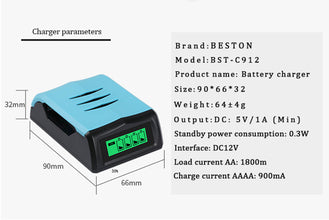 hohe qualität LCD display schnelle ladegerät C9001 für AA/AAA Ni-Mh batterie Beston