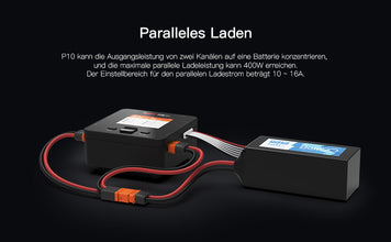 P10 400W 16A ISDT Lipo Akku Batterie Balance Ladegerät DC 250WX2 Dual für Rc Modelle 1-6S Li-ion Life NiCd NiMH LiHV PB