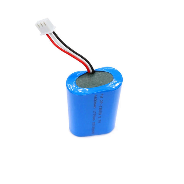 Wiederaufladbarer Li-Ion 3.7V 18650 2P 4800mAh Akku mit Platine und 10K NTC