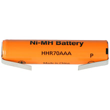 HHR-70AAAE4 Ni-MH Akku 1,2V 700mAh / AAA mit U-förmiger Lötfahne