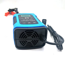 12V 6A Batterie Ladegerät Automatische Betreuer Tragbare Smart Blei Säure Batterien Power Lade Adapter Für Automotive Lkw Auto