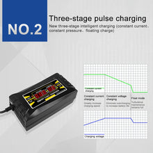 12V 6A Autobatterieladegerät Tragbares intelligentes AGM GEL Blei-Säure-Ladegerät 12 Volt Automatik Für 12V 75AH 100AH