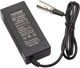 54,6V Adapter Ladegerät 13S 48V DC XLR Cinch-Anschlussbuchse für 48V 10Ah 12Ah 15Ah 20Ah Akku-Ladegerät