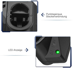 Verbessertes Ladegerät 7.2V - 18V Akku GSR7.2 GSR9.6 GSR12 GSR14.4 BAT038 BAT048