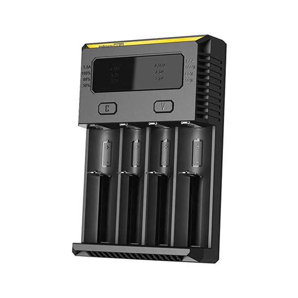 NITECORE i4 Intellicharge Ladegerät (4X Akku, Li-Ion/Ni-MH)