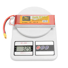 2St. ZOP Power Lipo Akku XT60 Stecker 7.4V 6000mAh 45C 2S  für RC-Rennwagen