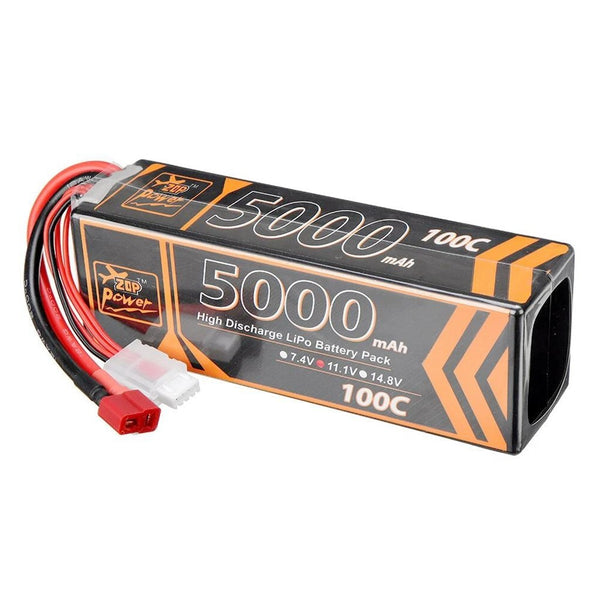 ZOP Power Lipo Batterie 11.1V 5000mAh 100C 3S T Plug  für RC Car