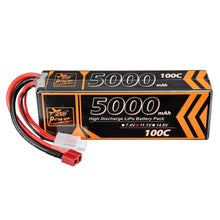 ZOP Power Lipo Batterie 11.1V 5000mAh 100C 3S T Plug  für RC Car