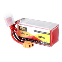 ZOP POWER Lipo Batterie Mit XT60-Stecker 14.8V 1500mAH 100C 4S  für Eachine Wizard X220S FPV Racer RC Drone