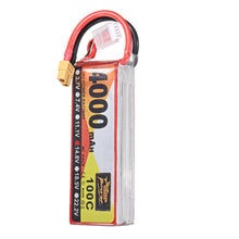 ZOP Power  Lipo Batterie XT60 Stecker 14.8V 4000mAh 100C 4S für RC Racing Drone