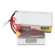 ZOP Power Lipo Batterie XT60 Stecker 14.8V 8000mAh 90C 4S  für RC Racing Drone