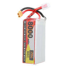 ZOP Power Lipo Batterie XT60 Stecker 14.8V 8000mAh 90C 4S  für RC Racing Drone