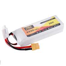 ZOP Power Lipo Akku XT60 Stecker 11.1V 2200MAH 3S 20C 1003020