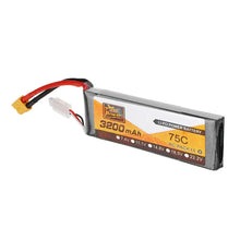 ZOP Power  Lipo Batterie XT60 Stecker 7.4V 3200mAh 75C 2S für RC Auto Flugzeug