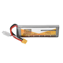 ZOP Power  Lipo Batterie XT60 Stecker 7.4V 3200mAh 75C 2S für RC Auto Flugzeug