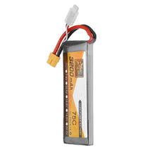 ZOP Power  Lipo Batterie XT60 Stecker 7.4V 3200mAh 75C 2S für RC Auto Flugzeug