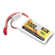 ZOP Power  Lipo Batterie T Plug 7.4V 1000mAh 70C 2S für SG 1601 1602 RC Car Wltoys V912 V912 V262 V353 Hubschrauber