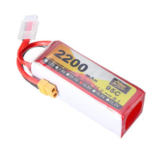 ZOP Power Lipo Batterie XT60 Stecker 14.8V 2200mAh 95C 4S  für RC Racing Drone